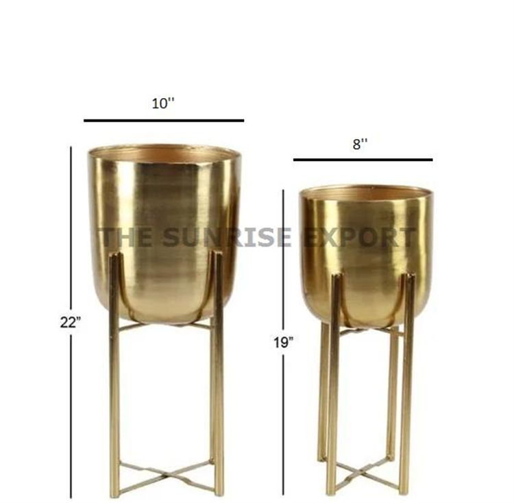 U SHAPE PLANTER WITH STAND